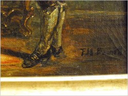 WYJĄTKOWY OBRAZ ROKOKO! - BENNETT, Frank Moss (1874-1952)