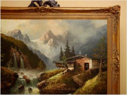 WASSERFALL IM PITZTAL ~ GUSTAW WEISS/GUWE