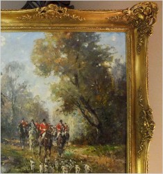 WYJAZD NA POLOWANIE - KARL MOHR *1922