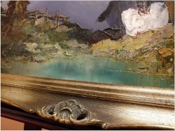 POLECAMY! KRAJOBRAZ ALPEJSKI! - HERBERT UERPMANN, ( Barmen 1911 - 1996 Düsseldorf)