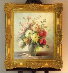 Kompozycja Kwiatów W Wazonie - Hedwig Petermann (1877-1919)