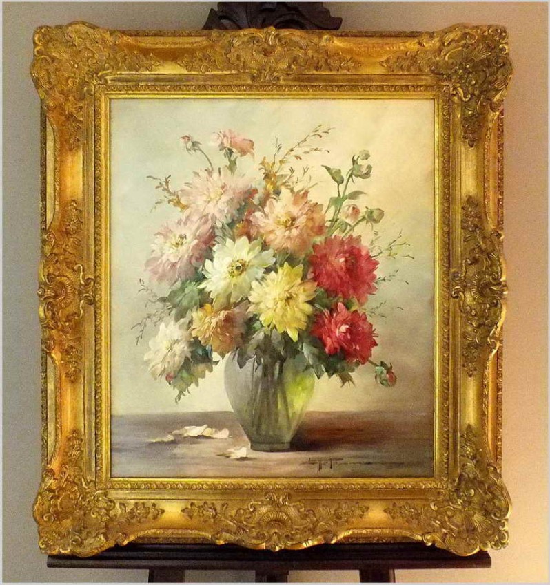 Kompozycja Kwiatów W Wazonie - Hedwig Petermann (1877-1919)