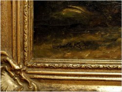 MALARSTWO BATALISTYCZNE! ZWIADOWCY, LUDWIG KOCH (Wien, Österreich, 1866 - 1934)