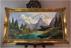 Cudne Arcydzieło! Karwendelspitze - Herbert Uerpmann (1911-1996)