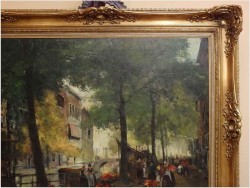 MEGA RARYTAS! BLUMENMARKT AMSTERDAM ~ ORG. GERHARD DICKMEIS (1918-1978)