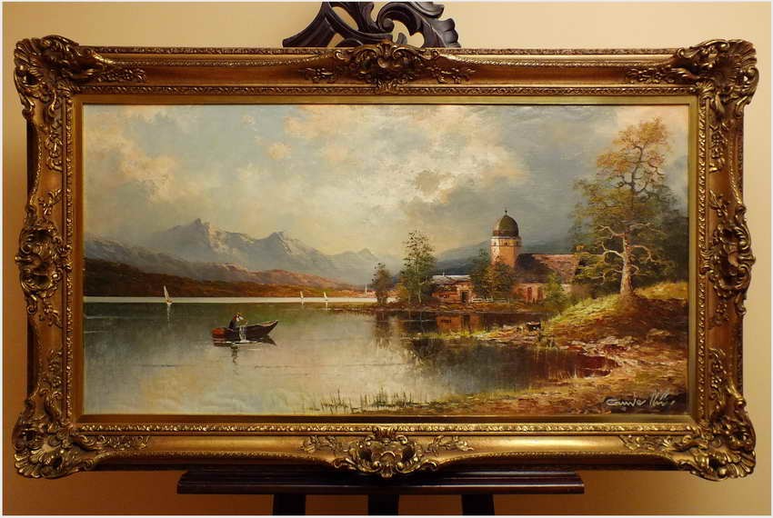 Stranbergersee - Gustaw Weiss/Guwe (118cmx68cm)