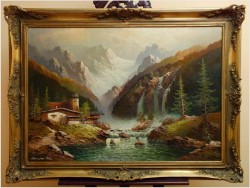 WODOSPADY ~ GUSTAW WEISS/GUWE (118cmx88cm)