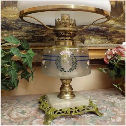 STARA LAMPA NAFTOWA - CARL KNEUSEL ZEULENRODA XIXw.