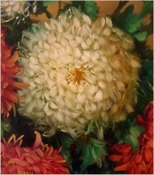 Chryzantemy - Helmuth Andreas Volkwein (1920 - 2004)