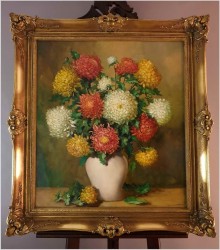 Chryzantemy - Helmuth Andreas Volkwein (1920 - 2004)