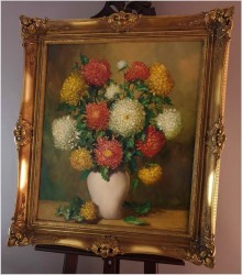 Chryzantemy - Helmuth Andreas Volkwein (1920 - 2004)