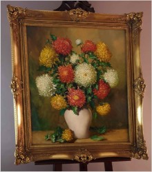 Chryzantemy - Helmuth Andreas Volkwein (1920 - 2004)