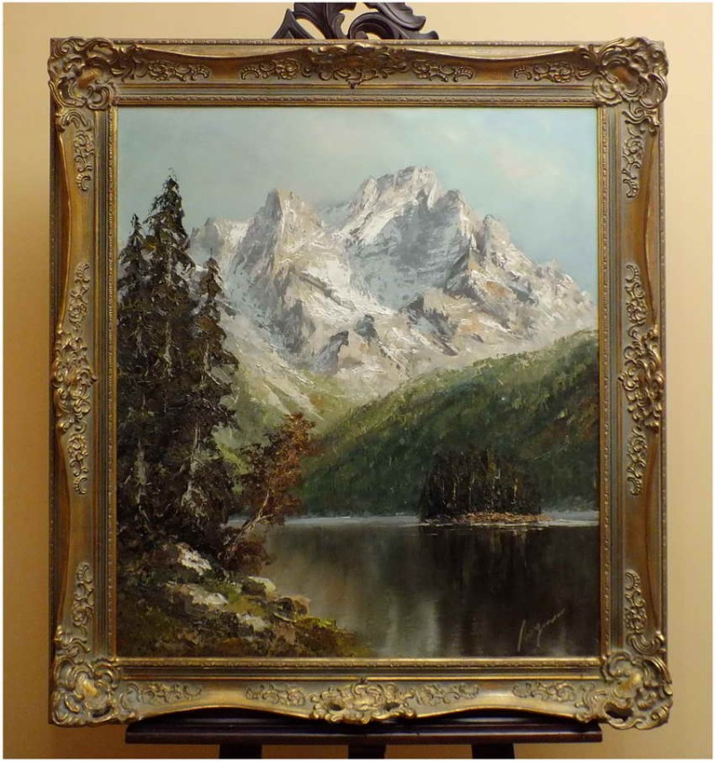 POLECAMY! ALPEJSKIE EIBSEE - HERBERT UERPMANN (1911-1996r.)