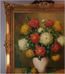 Chryzantemy - Helmuth Andreas Volkwein (1920 - 2004)