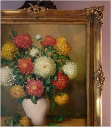 Chryzantemy - Helmuth Andreas Volkwein (1920 - 2004)