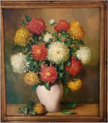 Chryzantemy - Helmuth Andreas Volkwein (1920 - 2004)