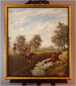 Okazja! "Parforce Jagd" Wyjazd na polowanie - Karl Mohr (1922-2013)