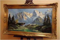 MALARSTWO SZPACHLOWE - org HERBERT UERPMANN (1911-1996)