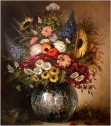 Wiosenny bukiet kwiatów - Klaus Clausmeyer (* 1887 in München; † 11. März 1968 in Düsseldorf)