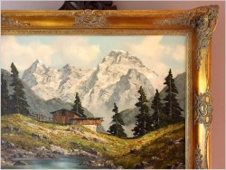 Polecamy! Krajobraz alpejski -  Wolfgang Heinz Unger *1929