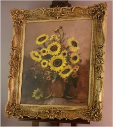 Kompozycja kwiatów w wazonie - Henri Joseph Pauwels   (1903 - 1983)