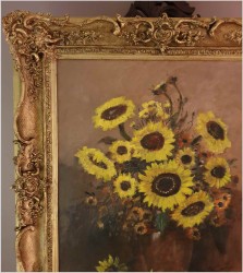 Kompozycja kwiatów w wazonie - Henri Joseph Pauwels   (1903 - 1983)