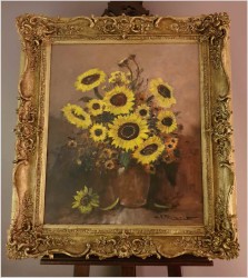 Kompozycja kwiatów w wazonie - Henri Joseph Pauwels   (1903 - 1983)