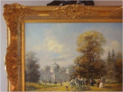 Pałacowa rama! Scena Parkowa Rokoko - Herbert Isenberg *1930