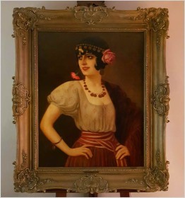 Godny Uwagi w Stylu Art Déco, Południowa Piękność - Anton Kaulbach (1864-1930)