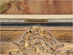 Unikat! Martwa natura, słoneczniki - Dickmeis Gerhard (1918 - 1978) 