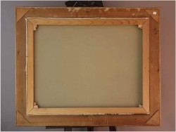 Dużych rozmiarów pejzaż z krowami - Fritz Mühlen (German, 1906-1981)