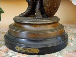 POLECAMY ANTYK! LEGIONISTA RZYMSKI, DUŻA FIGURA ~ ERNEST JUSTIN FERRAND, 1846-1932