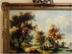 ROMANTYCZNY KRAJOBRAZ - HEIZ STIENEN *1918 DRESDEN