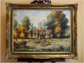 WYJAZD NA POLOWANIE - HORST ALTERMANN (1925-1978)