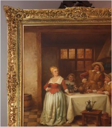 Biesiada przy winie - Curt August Landwehr (Hereford 1920-1988)