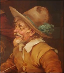 Biesiada przy winie - Curt August Landwehr (Hereford 1920-1988)