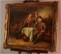 Gra w trzy kości - Curt August Landwehr (1920-1988)