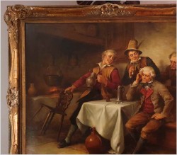 Gra w trzy kości - Curt August Landwehr (1920-1988)