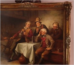 Gra w trzy kości - Curt August Landwehr (1920-1988)