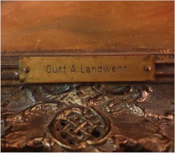 Gra w trzy kości - Curt August Landwehr (1920-1988)