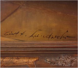 Gra w trzy kości - Curt August Landwehr (1920-1988)