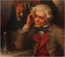 Gra w trzy kości - Curt August Landwehr (1920-1988)