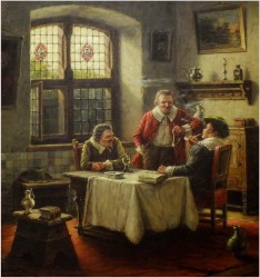 ROZMOWA PRZY STOLE ! org HEIN VAN DOREN ur. 1930r