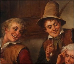 Gra w trzy kości - Curt August Landwehr (1920-1988)