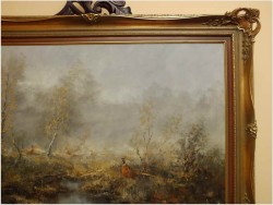 MALARSTWO AUKCYJNE! BAŻANTY - H. HANSUNG *1924