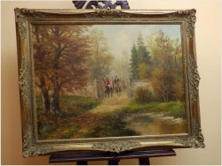 POLECAMY! WYJAZD NA POLOWANIE - WLADIMIR GRECHOW (*1917 IN MOSCOW)