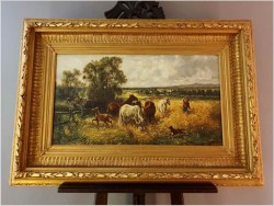 Wypas koni  - LUDWIG KOCH (Wien, Österreich, 1866 - 1934)