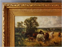 Wypas koni  - LUDWIG KOCH (Wien, Österreich, 1866 - 1934)