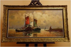 POLECAM! KUTRY RYBACKIE W PANORAMIE ~ Carol Spree ur.1907r