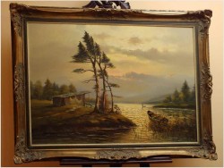 UNIKAT! DUŻY FORMAT, SEE BERGE BOOT - CAROL SPREE 1907r.